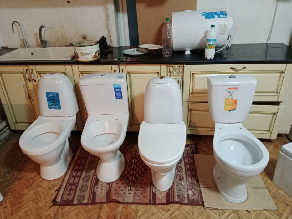 Продам унитазы и раковины