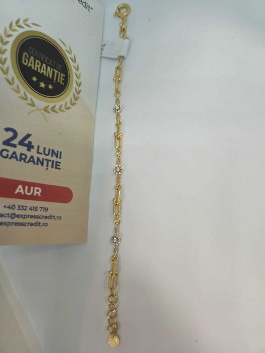 Bratara aur 14k 5.42gr (Ag1 Alexandru b55022.2)*Garantie 2 ani