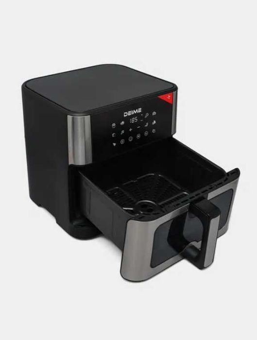 Deime aerogrillari – Yangi modella RA960DV, 10 L, Qora