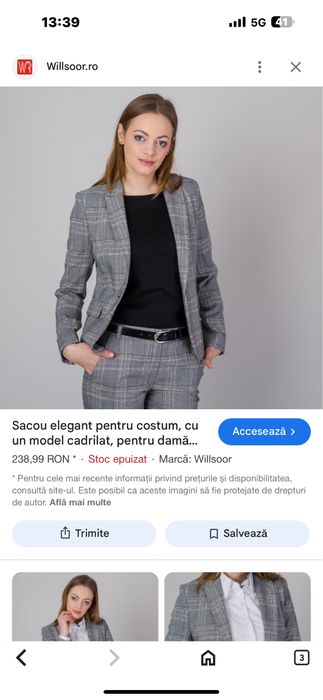 Sacou de dama original din germania