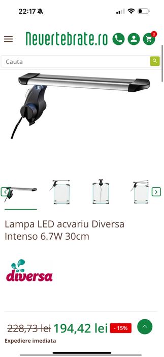 Lampă acvariu Diversa