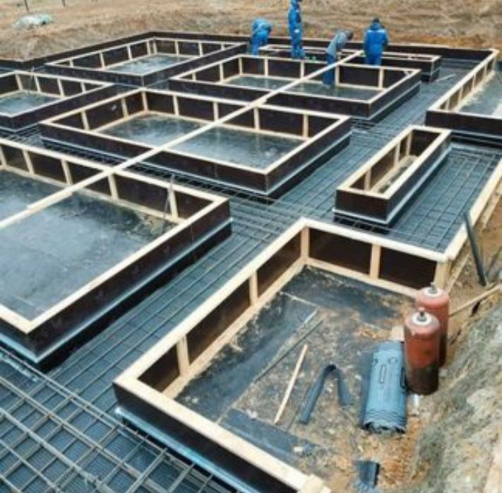 Заливка Фундамента