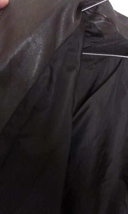 Arma Collection ново ест.кожа яке и шал от естествен косъм