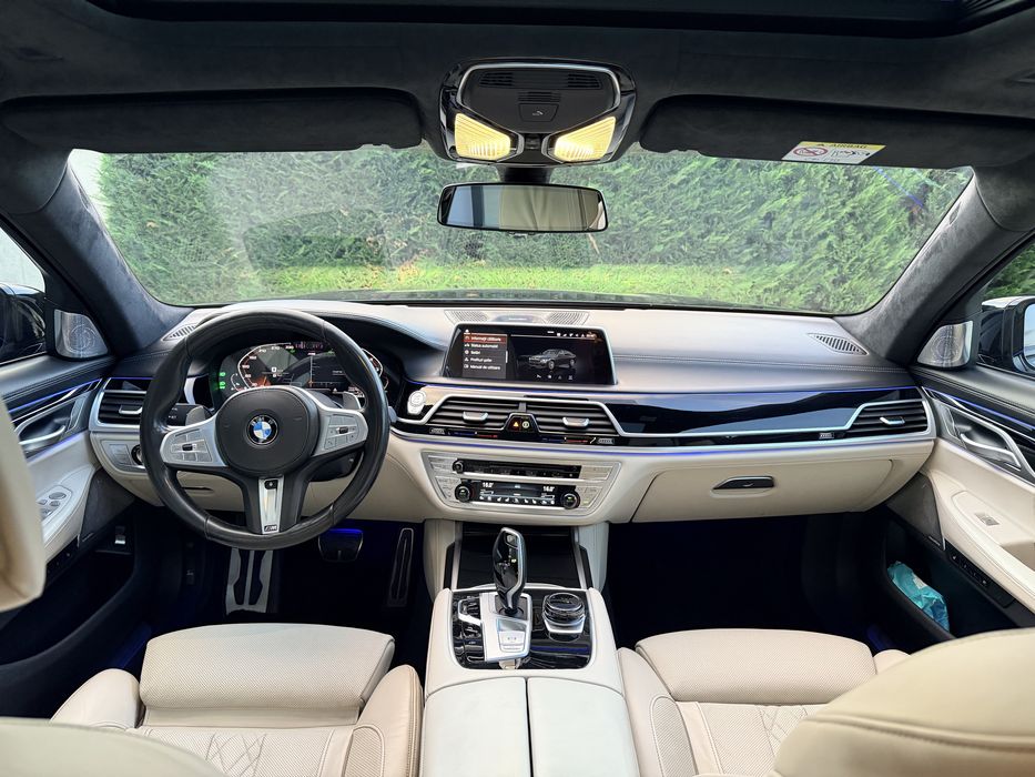 BMW 750i xDrive FULL INDIVIDUAL – Interior Alb, B&W, Masaj & Ventilație Față/Spate, Night Vision