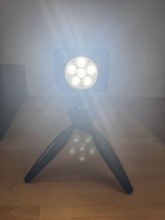 Vand lampa +stativ Manfrotto