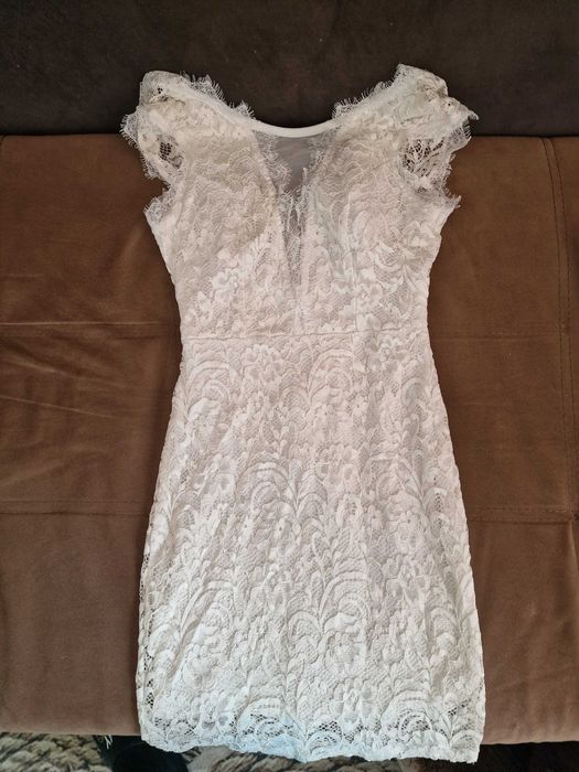Дамска дантелена рокля