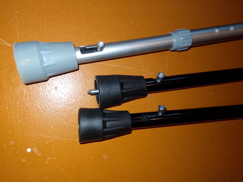 Костыль локтевой с шипом.