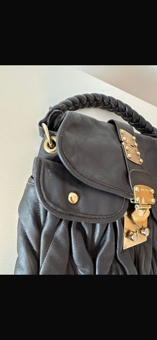 Geantă piele model miu miu