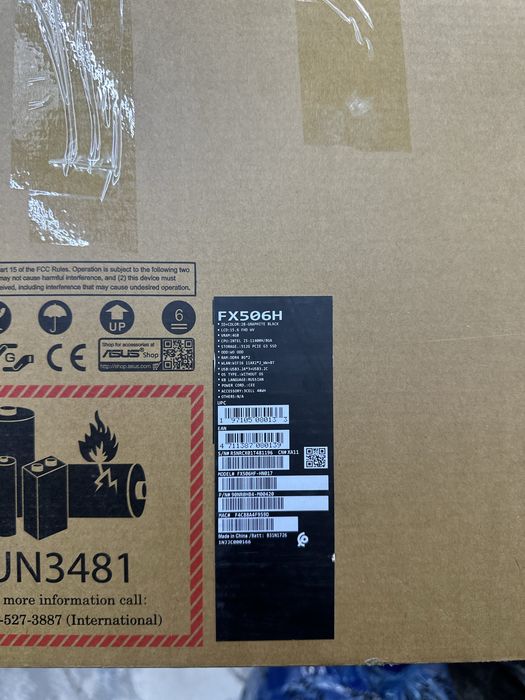 Мощный игравой ноутбук  Asus Tuf Gaming intel core i5-11400H RTX2050