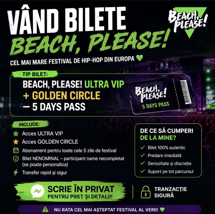 Bilete BeachPlease!!
