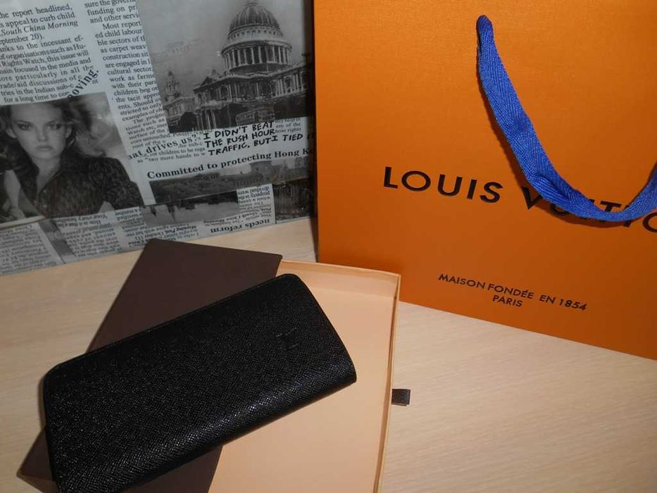 În stoc Portofel Louis Vuitton piele naturală 91-09