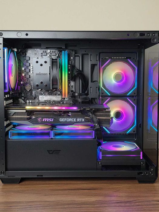 Нов | Ryzen 7 5700X | RТX 5060 | 16 GB RAM | NVMe | Геймърски