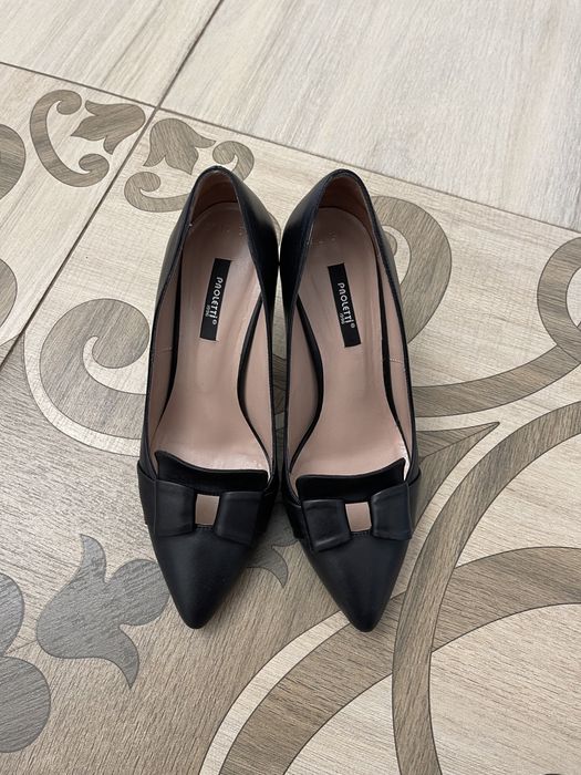 Кожаные удобные туфли