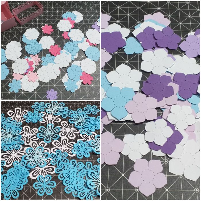 Хартиени декорации и готови елементи