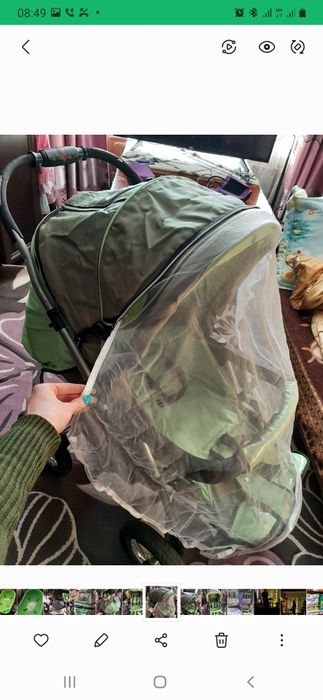 Коляска б/у в хорошем состоянии