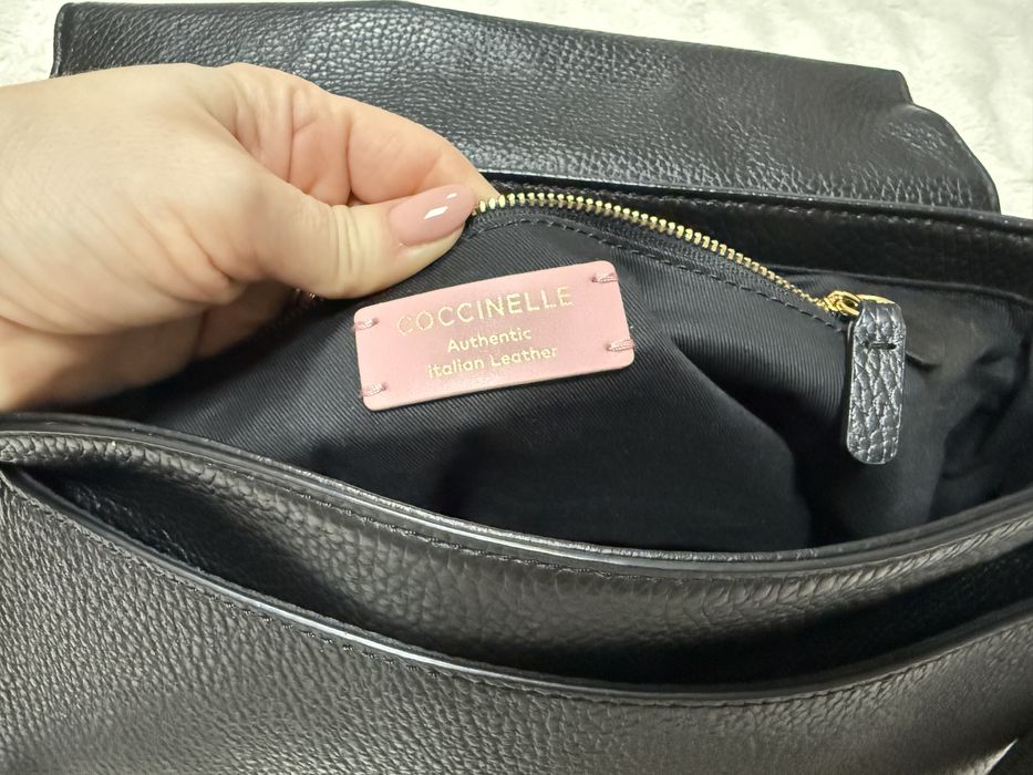 Geanta Coccinelle piele neagra