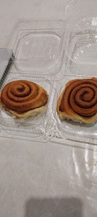 Синнабон корицой с кремом.