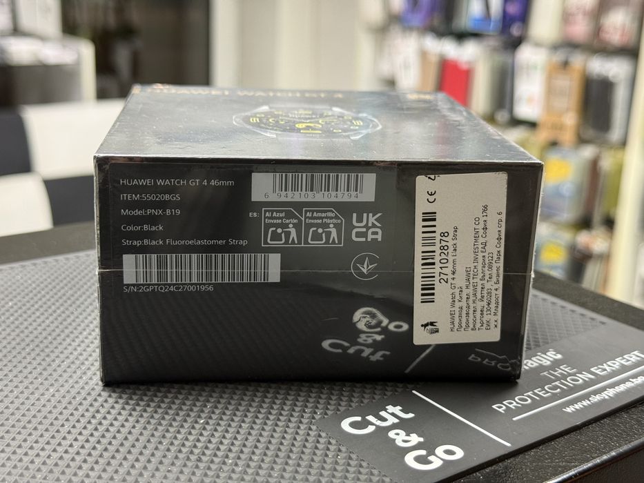 Huawei Watch GT 4,Black,46mm *ЧистоНов*2г Гаранция*