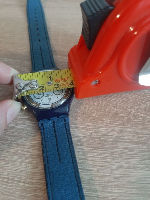 Ceas Swatch Chrono Vintage (Anii '89) - Complet Funcțional, 22 Jewels