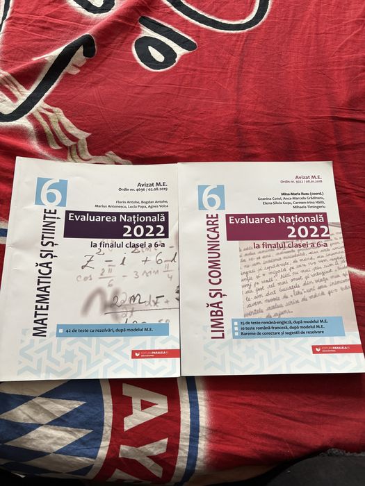Carti pentru evaluarea clasa6