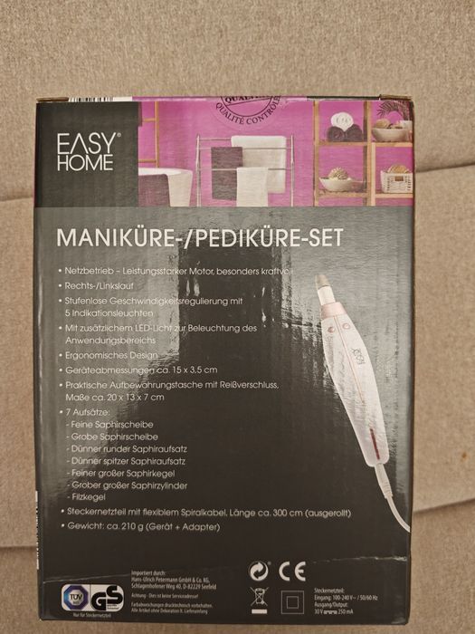 Pila electrica profesionala pentru unghii