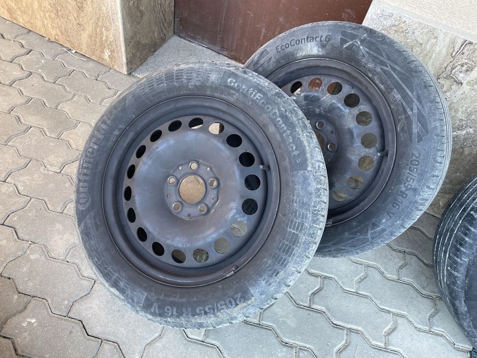 16” гуми с джанти Mercedes 5х112 с датчици за налягане на въздуха.