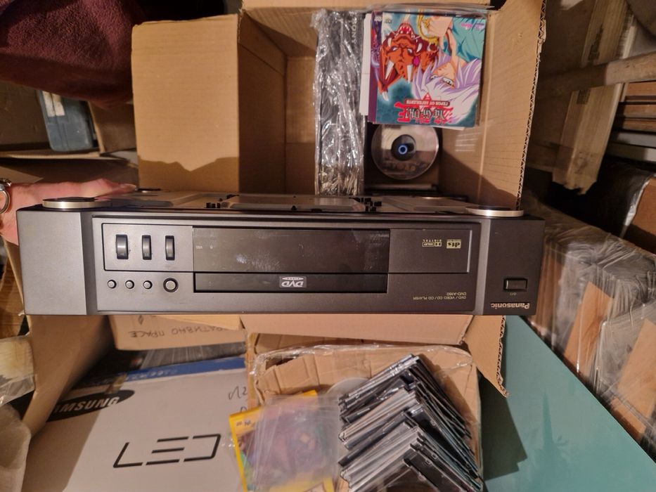 DVD техника + огромна колекция дискове - Sony HDD 250GB HDMI+Panasonic