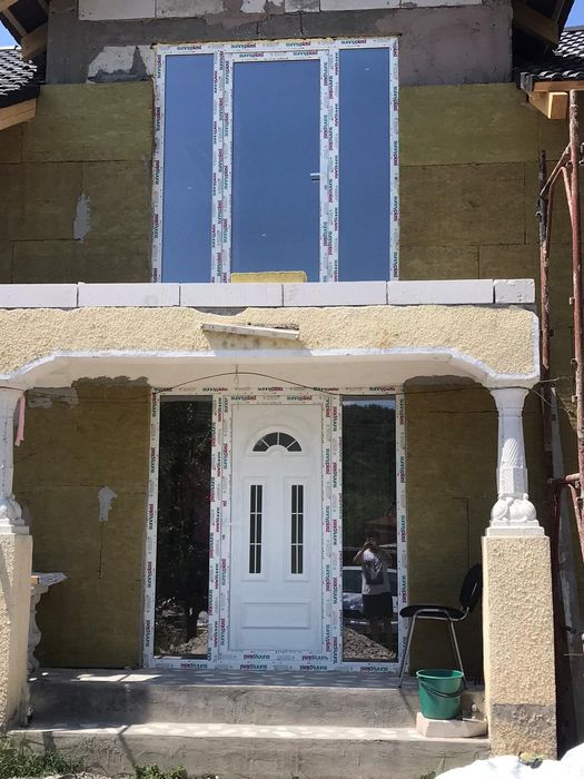 Termopane (uși și ferestre) fatade aluminiu perete cortina