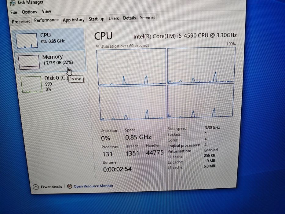 Компютър HP с Win 10