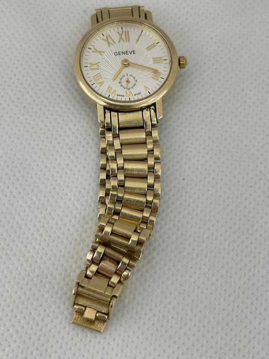 (Ag43) Ceas aur 14K Geneve 35.52gr B1071 Garantie/Factura!