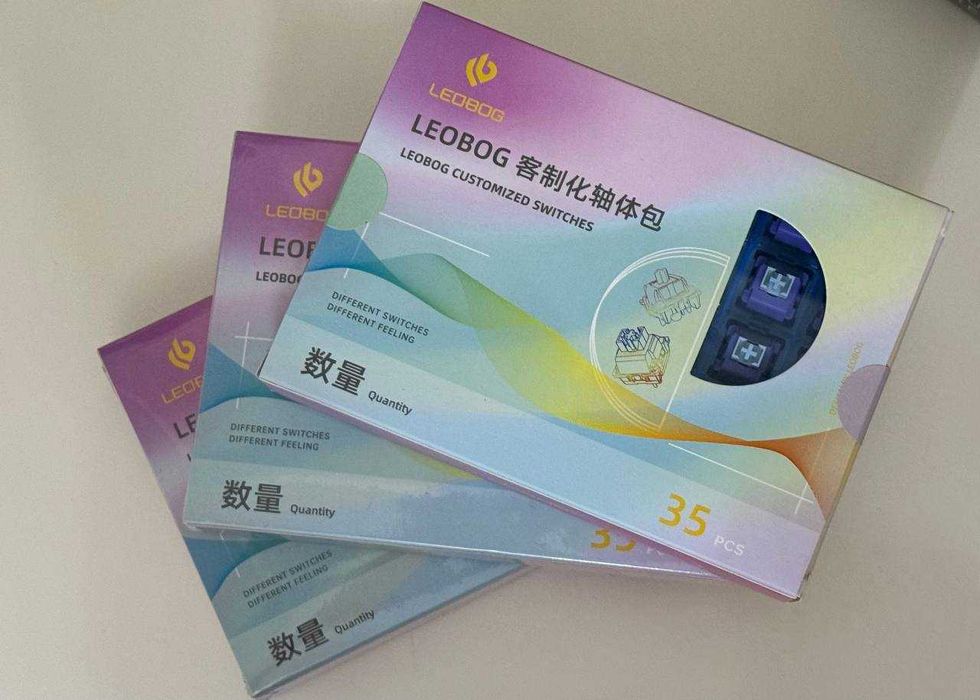 Линейные механические переключатели клавиатуры Purple King Switches 35