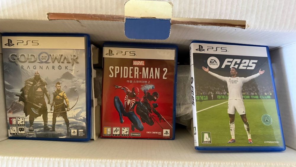 Playstation 5 disck edition 2ta original pult va o'yinlari bilan birga
