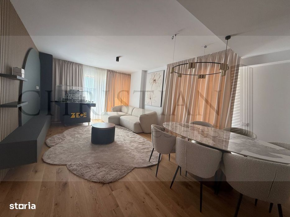 Apartament zona Unirii | 3 cam | Mobilat Lux | Terasa Superba - 150 mp