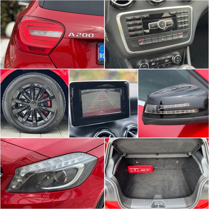 Mercedes Benz A200 |1.6Benzina|160CP|Camera|Xenon|Lumini ambientale|Euro6|12Luni Garantie