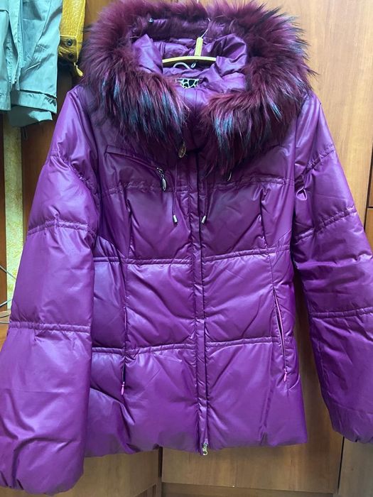 Женский пуховик на пуху