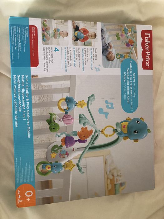 Carusel patut Fisher Price Seahorse Mobile in stare perfecta, folosit