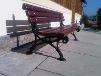 Bănci picioare din fonta