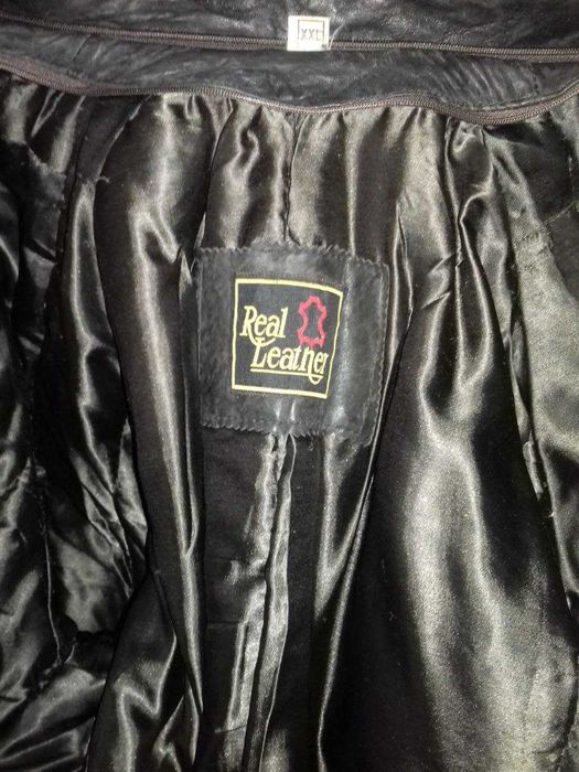 Куртка кожаная мужская