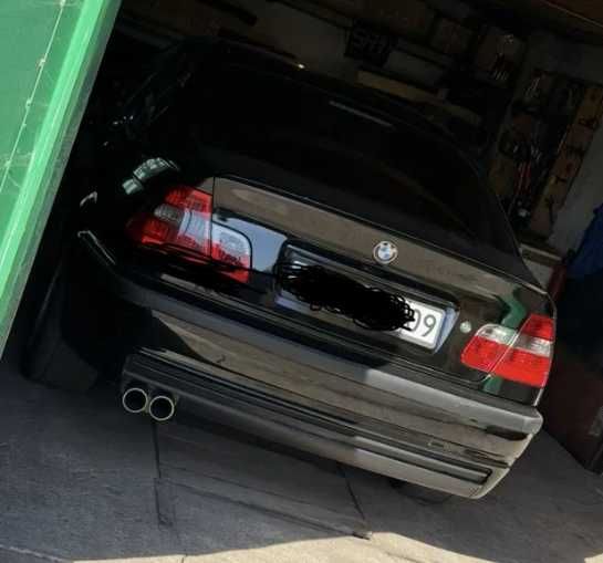 Продам задний бампер bmw e46 m-tech 1 дорестайлинг чёрный