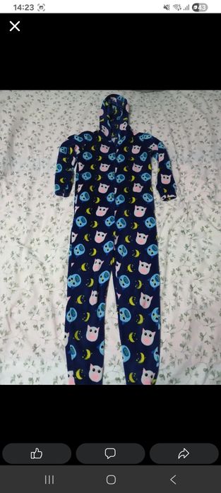 Pijama pufoasa marime 134