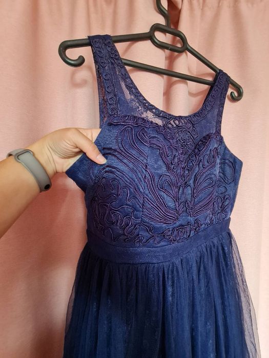 Дамска дълга официална рокля S размер