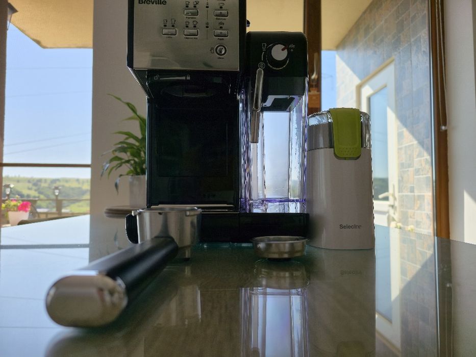 Espressor manual Breville VCF108X Prima Latte II, 19 bar, 1.5 L, recip