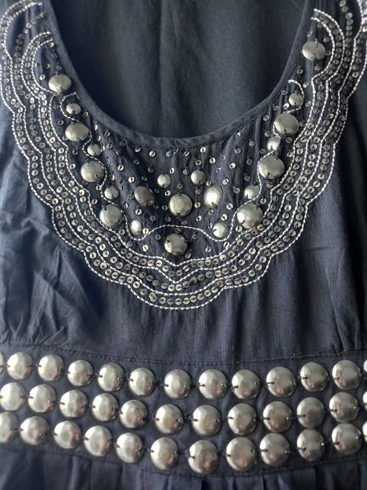 Rochie neagră Oasis Jeans, mărimea 14