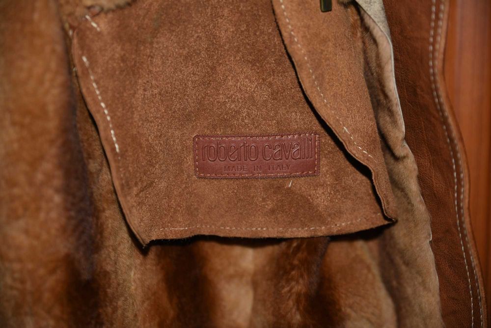 Roberto Cavalli оригинално мъжко палто от норка, размер S