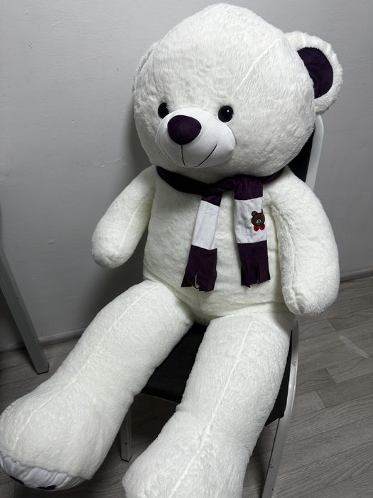 Белый мишка 120см
