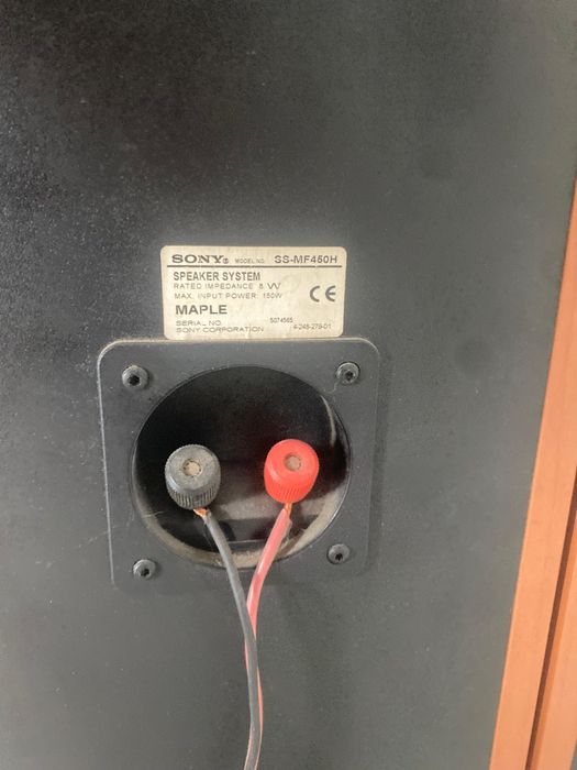 Amplifituner Tehnics si boxe Sony