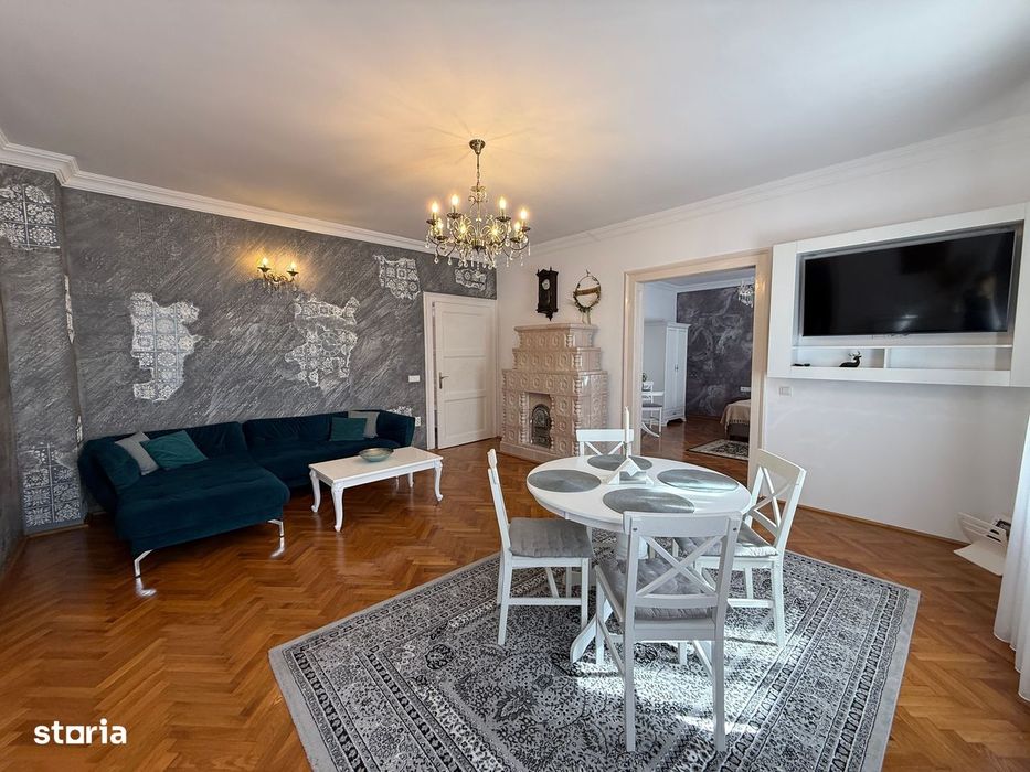 Apartament 3 camere superb cu PIVNIȚĂ în inima orașului Sibiu