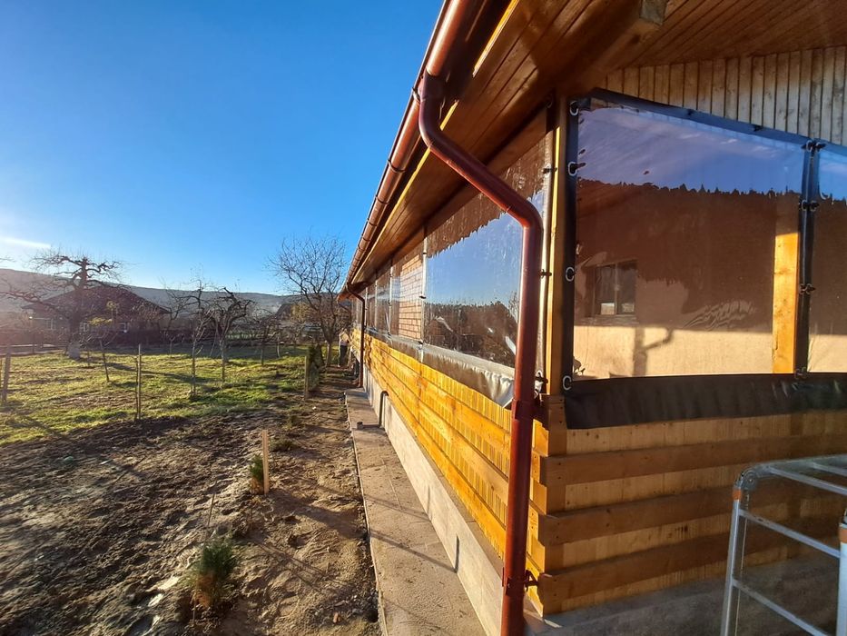 Folie transparenta premium terasa/ terase/ foisoare