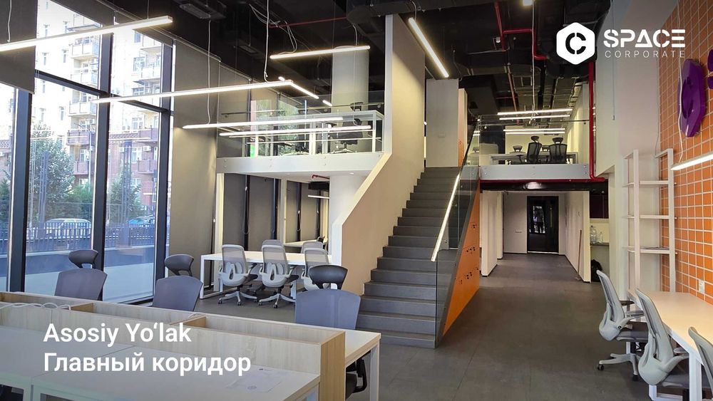 Премиальный офис 300 м² в БЦ Orient | 1 этаж | Центр Ташкента Алайский