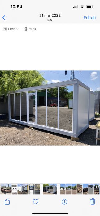 Vând container modular containere birou vestiar paza stoc